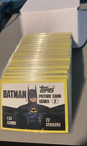 1989 Topps Batman Series 2 (Near Complete Set of 123/132 Cards) - Picture 1 of 1
