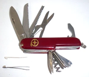 Swiss Army Knife Diamond Superior 10 Bladed 12 Applications 3.5 inch - Picture 1 of 9