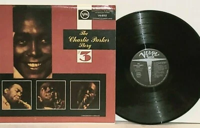 CHARLIE PARKER STORY #3 LP Verve Stereo V6-8002 Vinyl Plays Well Bop Jazz - Image 1 of 3