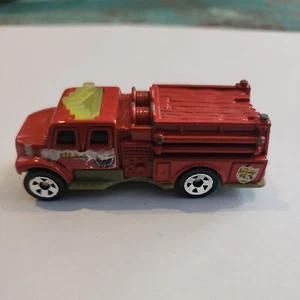 Matchbox 2002 Vintage McDonalds Red Firetruck Die Cast Model Car 112 - Picture 1 of 5