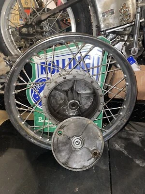 1964-72 Harley Sportster XL XLH 900 XLCH Ironhead переднее колесо тормоз гамбургер - Изображение 1 из 4