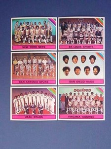 1975-76 Topps Basketball #327 San Antonio Spurs Team  - MINT - FLASH SALE