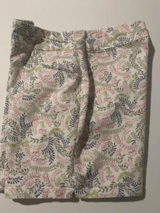 CROFT & BARROW Ladies 16 Effortless Stretch Shorts Pull On Multi Print 6.5" Inse - Picture 1 of 3