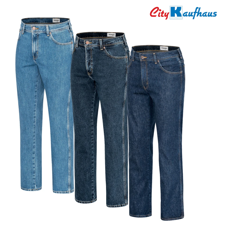 Wrangler Texas Men's Jeans Original No Stretch 100% Cotton Men's Jeans Denim Pants - Image 1 of 1