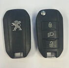 PEUGEOT 3 BUTTON REMOTE FLIP KEY FOB 508 5008 3008 308 ETC TESTED! 9674001080 02