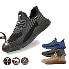 Mens Work Safety Shoes Steel Toe Cap Lightweight Boots Indestructible Sneakers