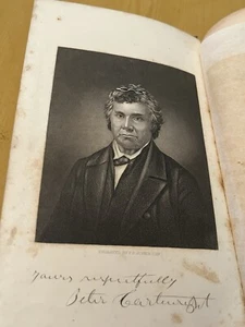 1856 Hardcover Autobiography of Peter Cartwright The Backwoods Preacher 525 pgs. - Bild 1 von 20