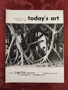 TODAYs ART Magazine December 1962 Art in Industry The Copley Family - Picture 1 of 1