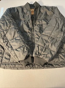 Walls Authentic Ranch Wear Western Black Puffer Down Jacket Coat Youth - Picture 1 of 3