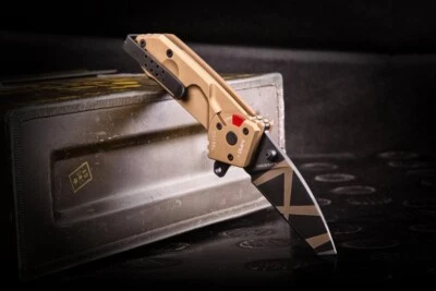 Cuchillo Plegable Extrema Ratio MF0 T 2.75" Bohler N690 Hoja de Acero Mango de Aluminio Foto 1 de 4