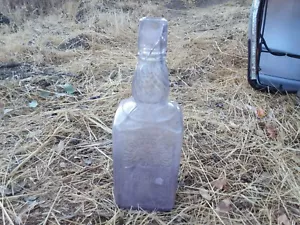 Vintage Glass "Americus Club Pure Whiskey" Bottle Distillery Advertise Collect - Picture 1 of 6