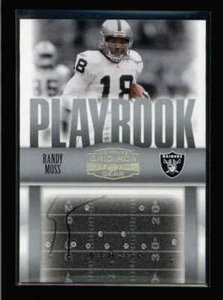 RANDY MOSS 2006 DONRUSS GRIDIRON GEAR #PB-25 PLAYBOOOK #086/100 AZ5179 - Picture 1 of 1