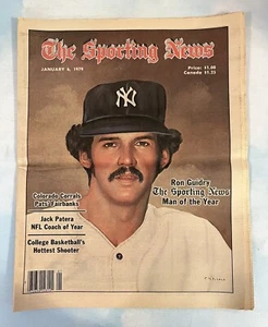 Sporting News January 6 1979 Ron Guidry New York Yankees Cover - Picture 1 of 3