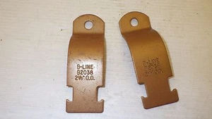 EATON B2038 2-1/8" O.D. ABRAZADERA DE TUBO DE CONDUCTO B-LINE 2 PIEZAS NNB - Imagen 1 de 3