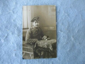 WWI German Army Photo Post Card Soldier Portrait Identified V Corps 1915 WW1 - Picture 1 of 5