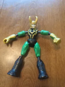 Figura de acción Hasbro 2020 Marvel Avengers Bend & Flex Loki 6" de alto usada - Imagen 1 de 10