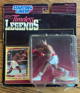 Sugar Ray Robinson Starting Lineup 1997 Timeless Legends figure and card, NIB - Picture 1 of 6