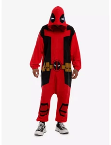 Marvel Deadpool One Piece Body Suit Kigurumi - Picture 1 of 3