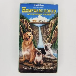 Disney Homeward Bound The Incredible Journey VHS - Picture 1 of 5
