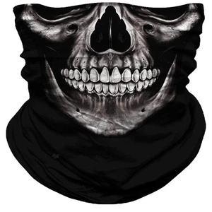 Skull Face Mask Dust Wind Sun Protection Seamless 3D Tube Mask Bandana for Me... - Picture 1 of 7