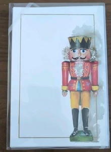 Bolas extrañas papelería fina 20 tarjetas planas y sobres Cascanueces vacaciones de Navidad - Imagen 1 de 4