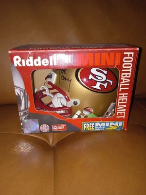 Minicasco firmado por Hugh Mcelhenny, YA Tittle, Joe Perry John de los 49ers de San Francisco Foto 1 de 4