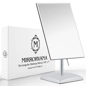 MIRRORVANA Großer Tisch Schreibtisch Spiegel mit Ständer für Büro Schreibtisch, Schmink Vani... - Bild 1 von 6