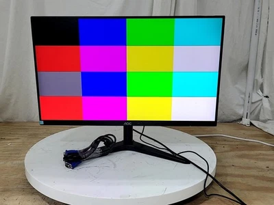 AOC 24B1XHS 23.8" LCD Monitor HDMI VGA GRADE B - Image 1 of 4