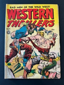 Western Thrillers #2 - Art by Sam Glanzman and Myron (Fox, 1948) VG/F - Picture 1 of 3