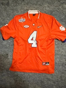 Deshaun Watson Clemson Tigers Nike Jersey Mens Xl Orange Stiched Ncaa #4 - Picture 1 of 8