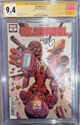 Deadpool #2 (302) skottie young signature series cgi 9.4 - Image 1 of 4