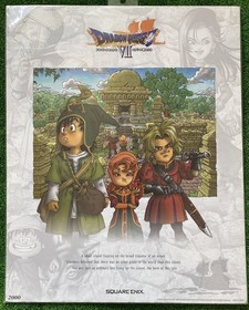 Dragon Quest 7 Famicom Akira Toriyama Poster Dragon Quest VII Search) Cel Anim