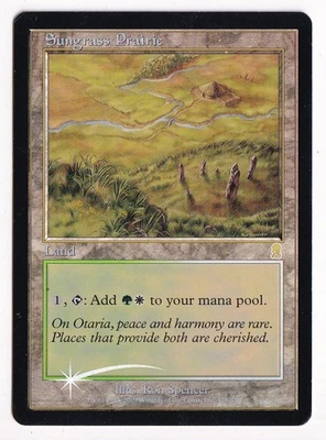 Sungrass Prairie - Foil Odyssey 328 MTG Magic - MP - Image 1 of 2