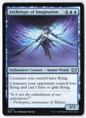 Archetype of Imagination U Commander: Duskmourn: House of Horror 111 NM - Image 1 of 2