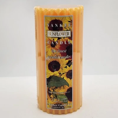 Yankee Candle Girasol 6" Vela Pilar 2.8"x6 Retirada Sellada Sin Usar Foto 1 de 4