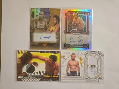 UFC Lot. 2 Rookie Autos. Song Yadong #'d /99. Ken Flo 2 Color Mat Relic  — 第 1/4 张图片