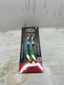 BRADS 2-Pack Super Bait SKINNY MINI Cut Plug SEAHAWK Salmon Springer Lure New - Picture 1 of 2