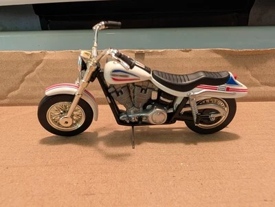 PERSONALIZADO EVEL KNIEVEL 1200 SUPER GLIDE EVIL STREET STUNT CICLO MINIATURA FUNDIDO A PRESIÓN Foto 1 de 4