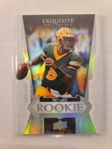 2021 UD Goodwin Champions Exquisite Collection Trey Lance RC #R-LA 88/149 49ers - Picture 1 of 2