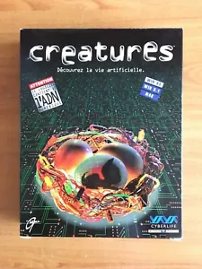 CREATURES (1996) CD FOR WIN 95 / WIN 3.1 / MAC WITH ORIGINAL BOX RARE - Imagen 1 de 3