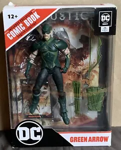 McFarlane Toys DC Direct Page Punchers Injustice 2 Green Arrow Figure New Sealed - Picture 1 of 6