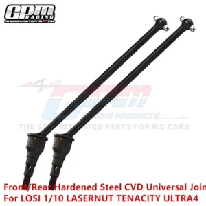 Front/Rear Hardened Steel CVD Universal Joint For LOSI 1/10 Lasernut Tenacity US - Picture 1 of 4