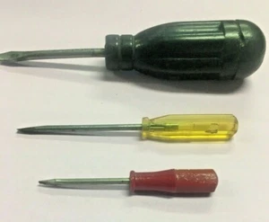 FLAT HEAD SCREWDRIVERS 6",4" & 3"  (SET OF 3) - Picture 1 of 1