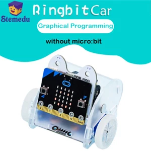 Ring:bit car v2 for micro:bit (without micro:bit) Graphical Programming Robotic  - Picture 1 of 6