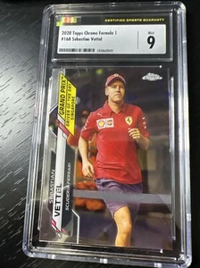 Sebastian Vettel 2020 Topps Chrome Formula 1 F1 Racing CSG 9 - Picture 1 of 2