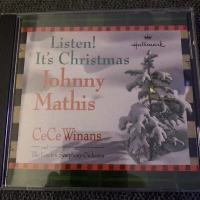 Johnny Mathis Listen Its Christmas Audio CD Includes London Symphony Orchestra - Image 1 of 4