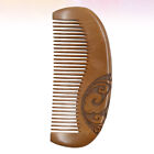 Hair Smoothing Brush Natural Detangling Comb No Snag Carved