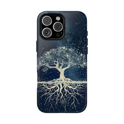 For iPhone / Galaxy / Pixel | Phone Ink Case - Botanical Harmony Tree of Life - Image 1 of 4