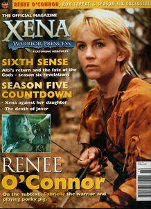 Xena Warrior Princess Magazine issue 10 August 2000 Renee O'Connor - Imagen 1 de 2