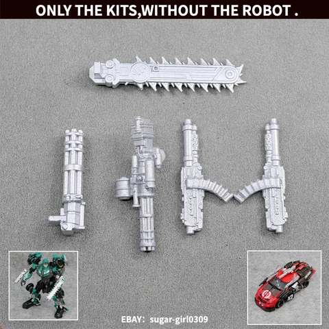 3D DIY Weapon Upgrade Kit For Studio Series SS58 Roadbuster SS68 Leadfoot Cover
